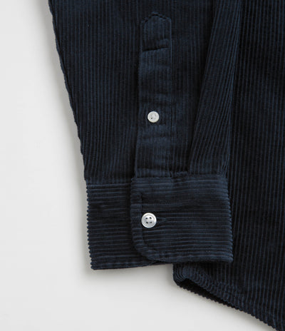 Carhartt Madison Cord Shirt - Dark Navy / Dark Navy