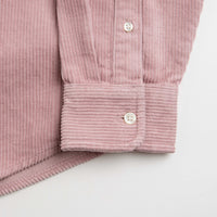 Carhartt Madison Cord Shirt - Glassy Pink / Black thumbnail