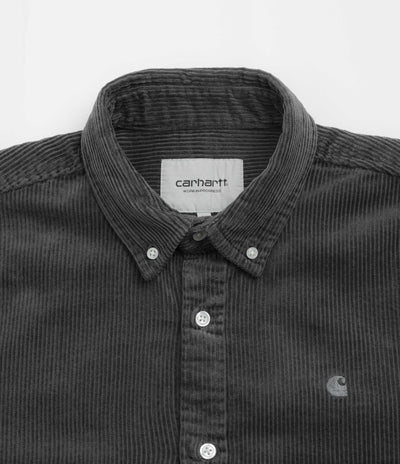 Carhartt Madison Cord Shirt - Graphite / Graphite