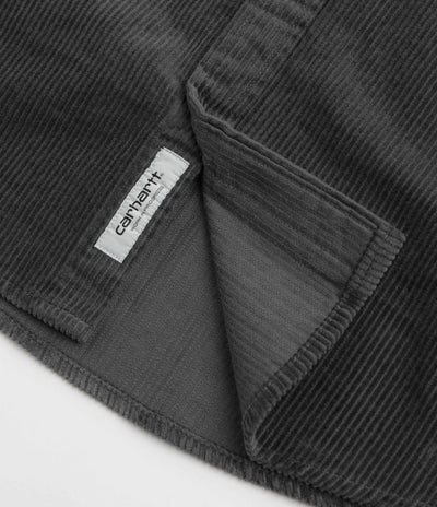 Carhartt Madison Cord Shirt - Graphite / Graphite