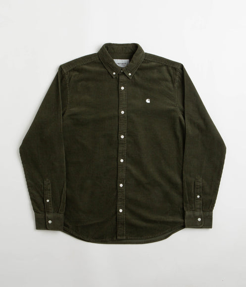 Carhartt Madison Cord Shirt - Plant / Wax