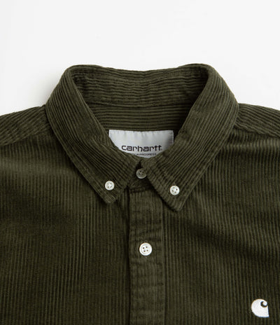 Carhartt Madison Cord Shirt - Plant / Wax