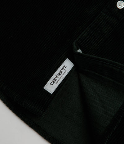 Carhartt Madison Cord Shirt - Raven
