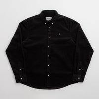 Carhartt Madison Cord Shirt - Soot thumbnail