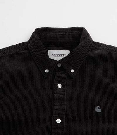 Carhartt Madison Cord Shirt - Soot