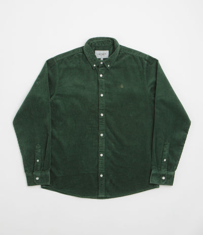 Carhartt Madison Cord Shirt - Sycamore Tree / Sycamore Tree