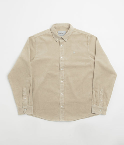 Carhartt Madison Cord Shirt - Wall / Wall