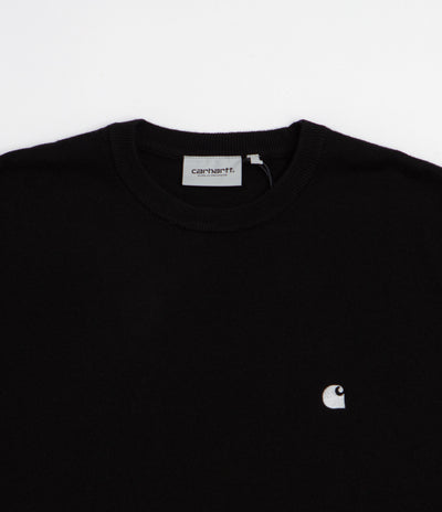 Carhartt Madison Crewneck Sweatshirt - Black / Wax
