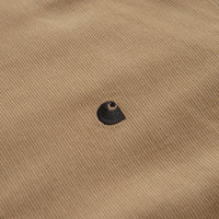 Carhartt Madison Fine Cord Shirt in Sable and Black thumbnail