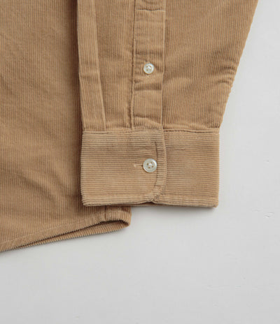 Carhartt Madison Fine Cord Shirt in Sable and Black