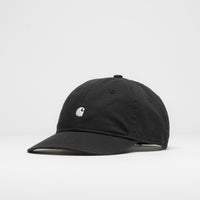 Carhartt Madison Logo Cap - Black / White thumbnail