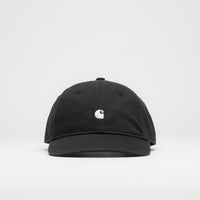 Carhartt Madison Logo Cap - Black / White thumbnail