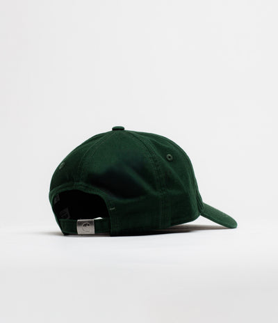 Carhartt Madison Logo Cap in Dark Scarab and White
