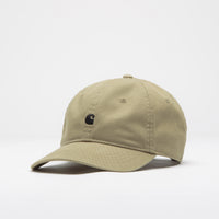 Carhartt Madison Logo Cap - Leather / Black thumbnail