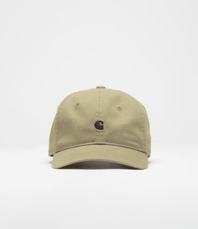 Carhartt Madison Logo Cap - Leather / Black