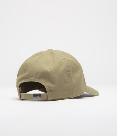 Carhartt Madison Logo Cap - Leather / Black