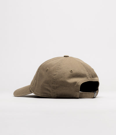 Carhartt Madison Logo Cap in Leather and White