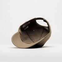 Carhartt Madison Logo Cap in Leather and White thumbnail