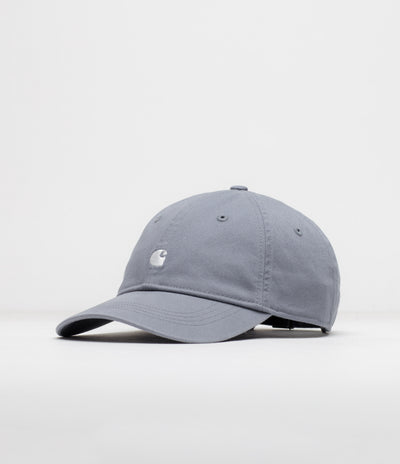 Carhartt Madison Logo Cap in Shady Blue and White