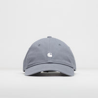 Carhartt Madison Logo Cap in Shady Blue and White thumbnail