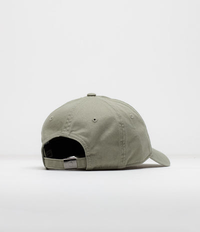 Carhartt Madison Logo Cap in Shady Green and White