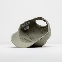 Carhartt Madison Logo Cap in Shady Green and White thumbnail