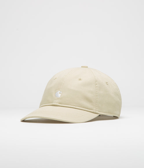 Carhartt Madison Logo Cap - Stone / White