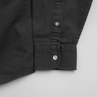 Carhartt Madison Shirt in Charcoal and White thumbnail
