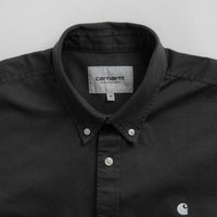 Carhartt Madison Shirt - Charcoal / White thumbnail