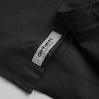 Carhartt Madison Shirt in Charcoal and White thumbnail