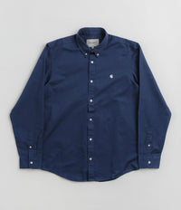 Carhartt Madison Shirt in Elder and White