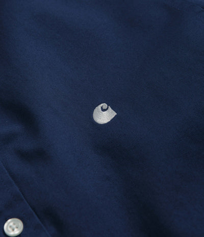 Carhartt Madison Shirt in Elder and White