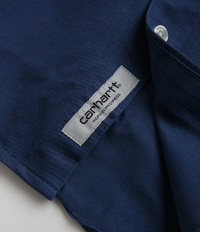 Carhartt Madison Shirt in Elder and White