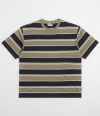 Carhartt Malone T-Shirt in Malone Stripe and Brass