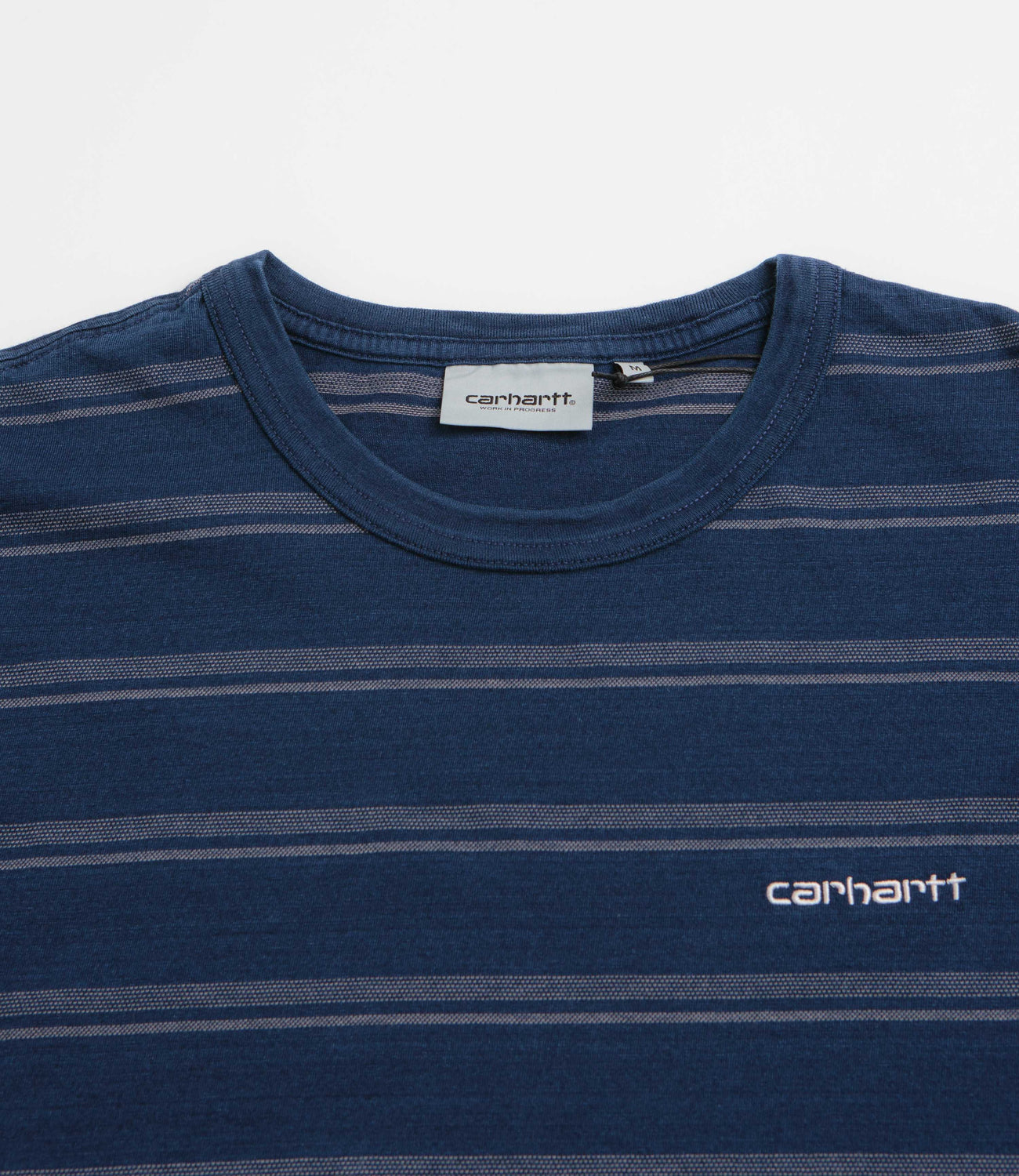Carhartt Matti T-Shirt - Matti Stripe / Blue / Phlox | Flatspot