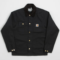 Carhartt Michigan Coat in Black and Black thumbnail