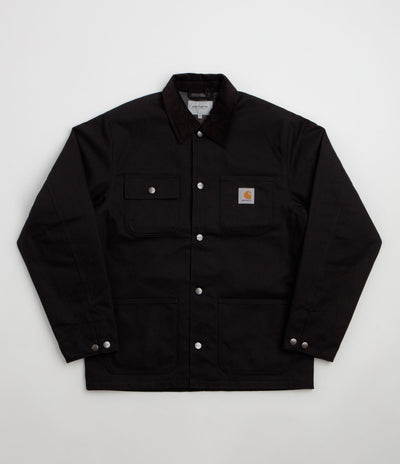 Carhartt Michigan Coat - Black / Black Rigid