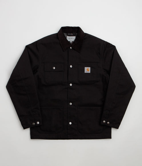 Carhartt Michigan Coat - Black / Black Rigid