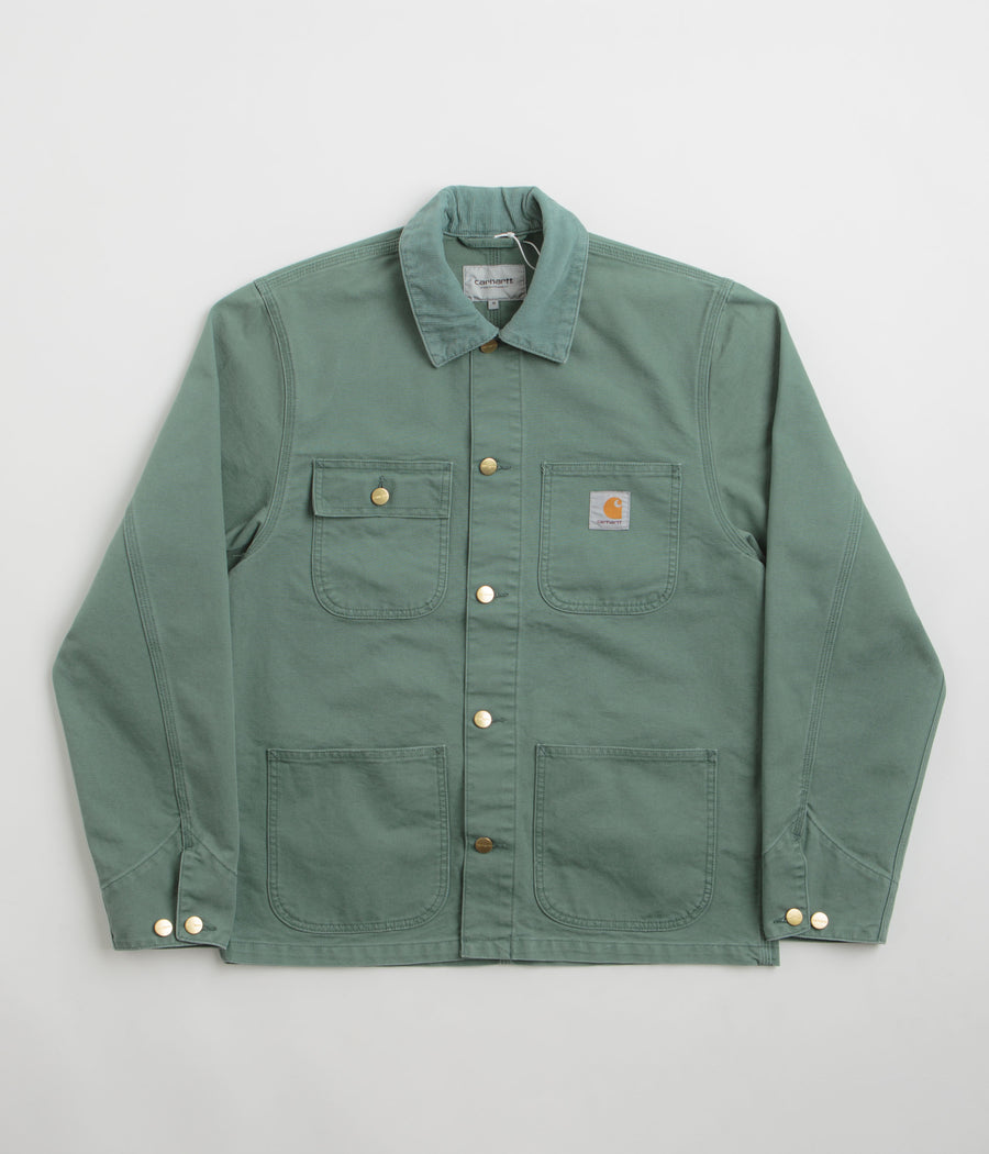 Carhartt Michigan Coat in Silver Pine and Silver Pine
