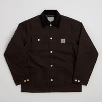 Carhartt Michigan Coat - Tobacco / Black Rigid thumbnail