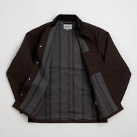 Carhartt Michigan Coat - Tobacco / Black Rigid thumbnail