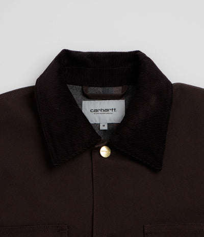Carhartt Michigan Coat - Tobacco / Black Rigid