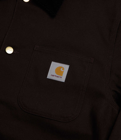 Carhartt Michigan Coat - Tobacco / Black Rigid