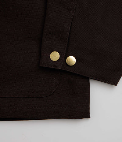 Carhartt Michigan Coat - Tobacco / Black Rigid