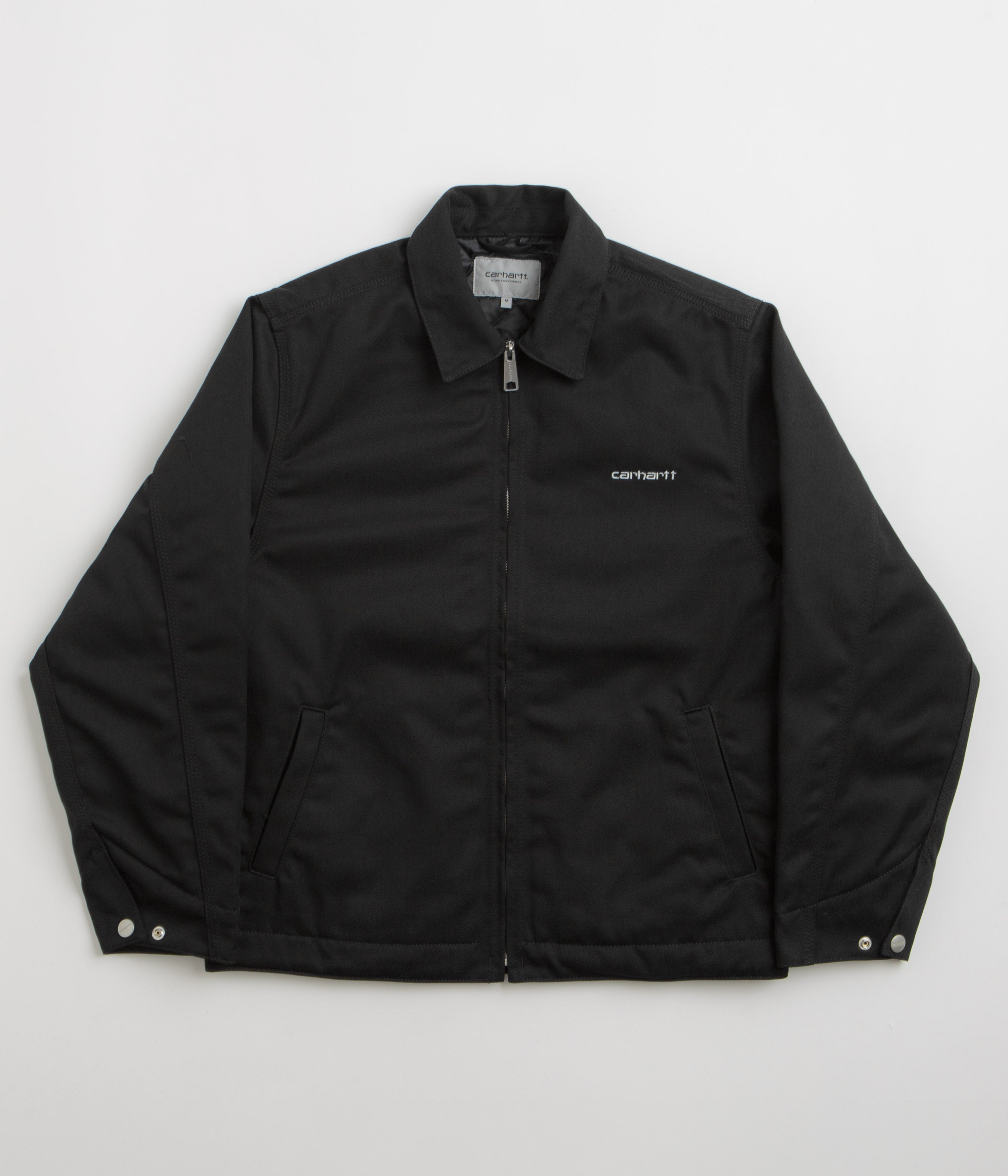 Carhartt Module Script Jacket - Black / White | Flatspot