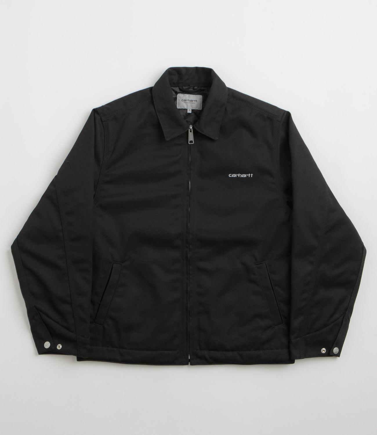 Carhartt Module Script Jacket - Black / White | Flatspot