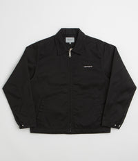 Carhartt Module Script Jacket in Black and White / Black