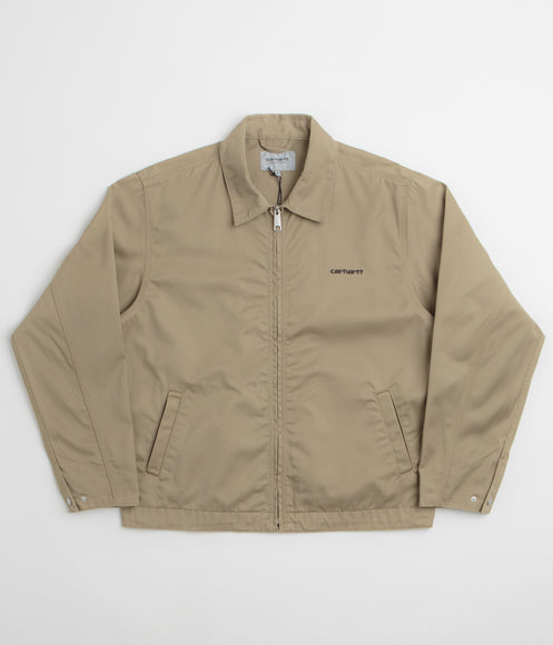 Carhartt Module Script Jacket - Leather / Black