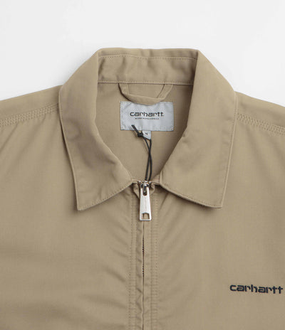 Carhartt Module Script Jacket - Leather / Black