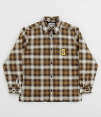 Carhartt Monahan Shirt Jacket in Monahan Check and Hamilton Brown